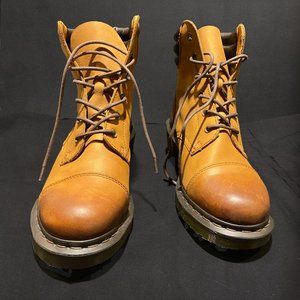 Dr. Martens Women's Alexandra 6-Eye Padded Collar Heeled Boot